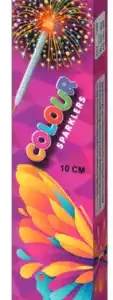 10 Cm Colour Sparklers (10 Pcs)